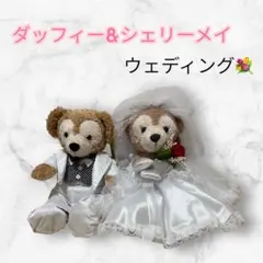 最終値下げ　ダッフィー　シェリーメイ　ウエディング 楽天市場】ダッフィー シェリーメイ ウエディング ペア Sサイズ 43cm
