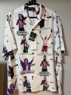 【XL】ワコマリア × UFC S/S HAWAIIAN SHIRT 試着のみのサムネイル