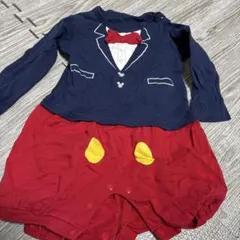 ミッキー タキシード風ロンパース