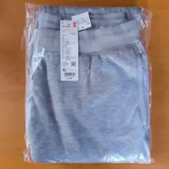 ユニクロ ヒートテック ボアスウェットパンツ / 丈長め XLサイズ グレー