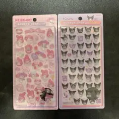 ボンボンドロップシール　マイメロ　クロミ