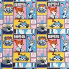 ズートピア はぎれ 生地 縦49×横70cm