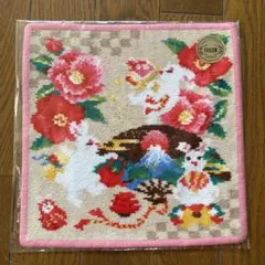 フェイラー　干支うさぎ　ハンカチ