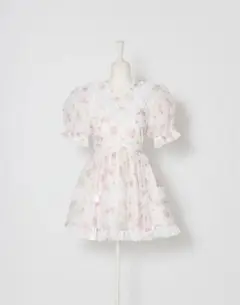 Ribbon rose garden onepiece／Fiorforte
