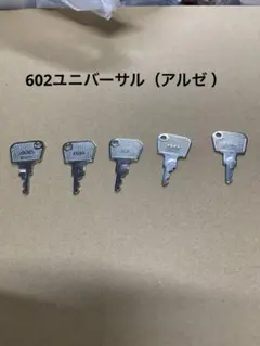 アルゼ 設定キー　602番　5本のサムネイル