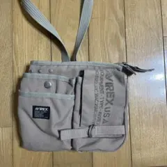AVIREX ボディバッグ ベージュ