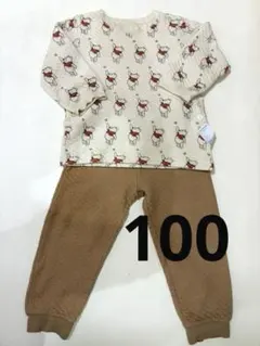 ユニクロ　UNIQLO くまのプーさん　パジャマ　100