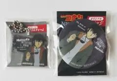 名探偵コナン　松田陣平　缶バッジ　アクリルチャーム