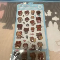 日焼けキティキャラクターシール