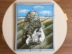 美品 Our Family 箱付き ヘルヤ 陶板画 アラビアArabia 美品 Our Family 箱付き ヘルヤ 陶板画 アラビアArabia 美品 Our