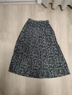 GLOBAL WORK 花柄ロングスカート Mサイズ