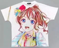 【新品】山吹沙綾 フルグラフィックtシャツ アニメ バンドリ Lサイズのサムネイル