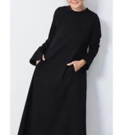 美品　Demi Luxe beams Lee スーパーシンプルワンピース　マキシ