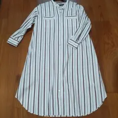 ストライプシャツワンピース　アンタイトル