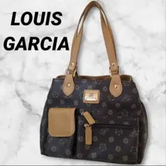 ルイガルシア トートバッグ ハンドバッグ ブラウン ベージュ モノグラム