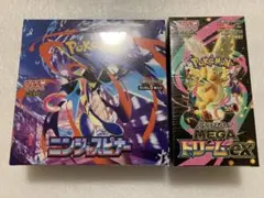 ②ポケモンカード　megaドリーム　ニンジャスピナー　box シュリンク付き