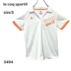ルコックスポルティフ　le coq sportif シャツ　半袖　Ｓ　スポーツのサムネイル