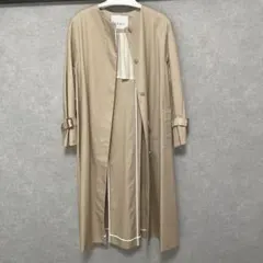 ANAYI 新品タグ付ノーカラーコート