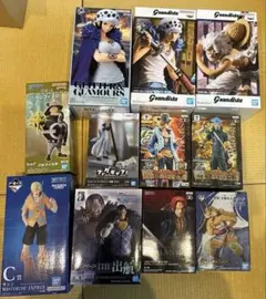 【2枚目追加あり】ワンピース 一番くじ 菊之丞 サンジ フィギュア 他 計13体
