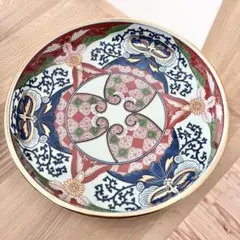 陶仙窯　古伊万里風　染錦花柄　大鉢1個＆小鉢5個　盛鉢揃 陶仙窯 古伊万里風 染錦花柄 大鉢1個＆小鉢