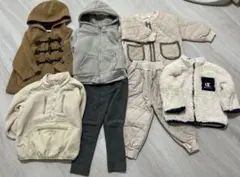 男の子冬服　80〜90 7点まとめ売り