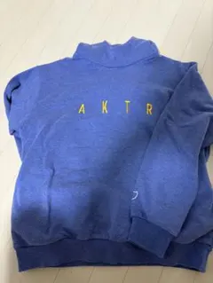 AKTR スウェット パーカー ブルー