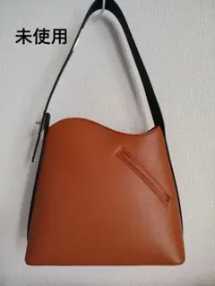 〈お値下〉カシュカシュ　トートバッグ　キャメルミックスのサムネイル