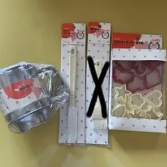 粉ふるい ヘラ　型抜きセットのサムネイル