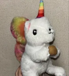 フライングタイガー ぬいぐるみ リス ユニコーン レインボー