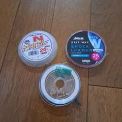 ナイロンショックリーダー 3点セットのサムネイル