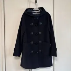 ダッフルコート　ネイビー(size L)のサムネイル