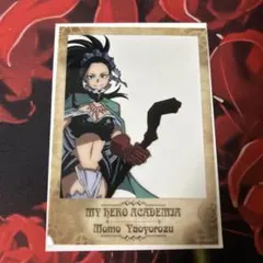 ヒロアカトレーディングポラロイド風クリアカード　八百万百