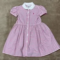 ラルフローレン　半袖シャツワンピ　24M：90cm