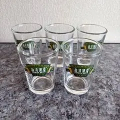 《まとめ売り》台湾ビール ロゴ入り グラス 5個セット