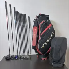 MIZUNO メンズゴルフクラブ12本 ゴルフセット バッグ付　初心者セットのサムネイル