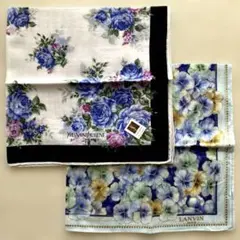 Yves Saint Laurent & Lanvin ハンカチ