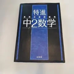 最高水準問題集 特進 中2数学