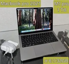 M1 pro Apple MacBookPro 2021 14インチ 32GB