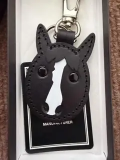 ドウデュース SOMÈS SADDLE 馬キーホルダー JRA非売品 牛革 午年