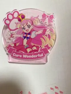 タワレコカフェ アクリルクリップ キュアワンダフル