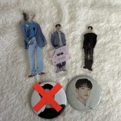 SEVENTEEN セブチ　ホシ　缶バッチ　アクスタ