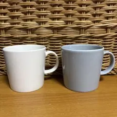 イッタラティーマ　スープマグ　400ml 2個セット 0664【廃番】イッタラ ティーマ スープマグ 400mlホワイト 2個セット②
