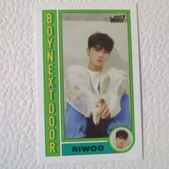 リウ RIWOO BOYNEXTDOOR who トレカ weverse