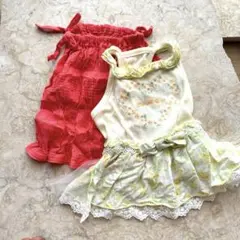 小型犬用　夏ワンピ　ワンピース　犬服のサムネイル