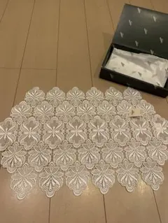 Chikazawa 花柄レース生地 40x65cm