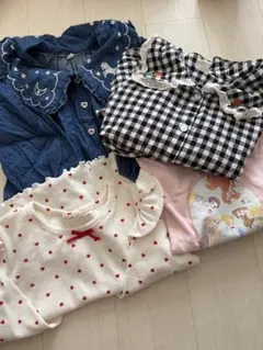 女の子　春服　まとめ売り　110cm 長袖　4枚