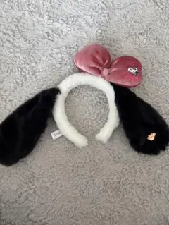 スヌーピーカチューシャ ピンクリボン