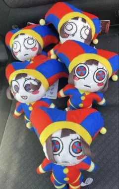 アメイジングデジタルサーカス ポムニがいっぱい ボールチェーン付きぬいぐるみ アメイジングデジタルサーカス ポムニ ボールチェーン付きぬいぐるみ2