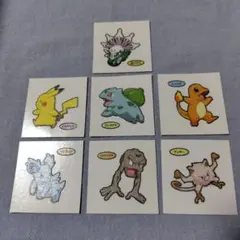 ポケットモンスター デコキャラシール・７ 枚セット