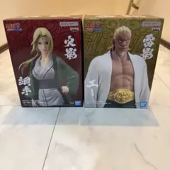 NARUTO疾風伝 フィギュア 綱手 雷影 2点セット - メルカリ
